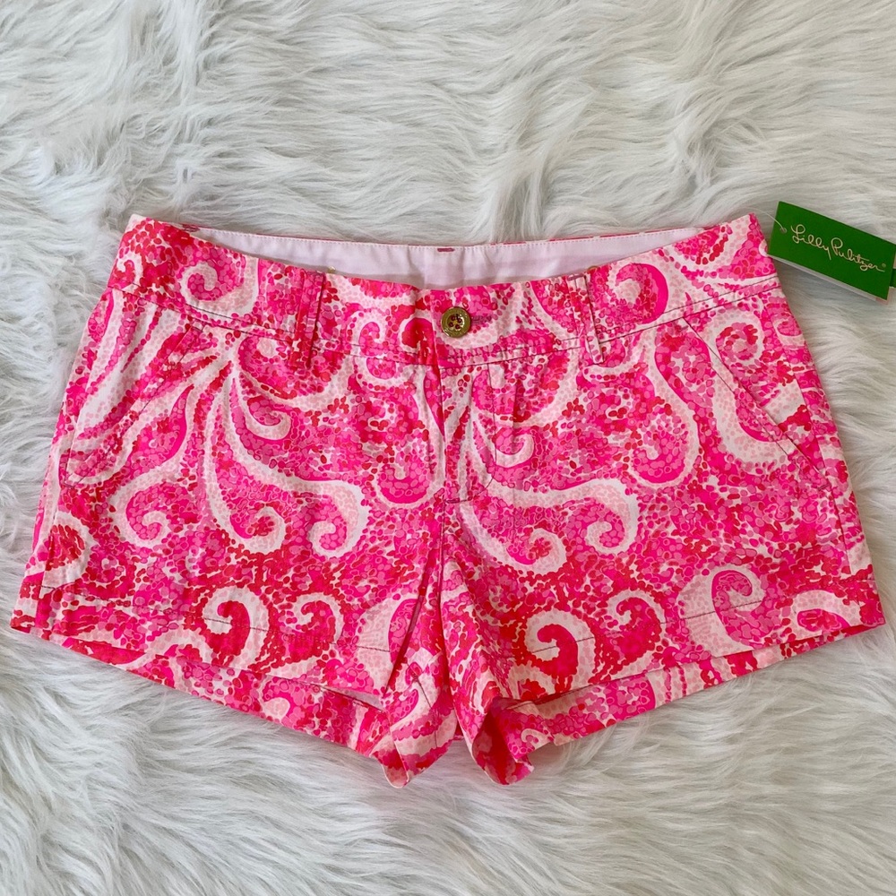 Lilly Pulitzer Walsh Pink Pout Shorts